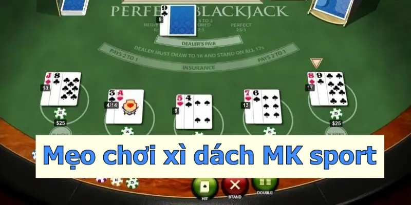 Người chơi sẽ đối đầu trực diện với nhà cái MK sport trong game bài xì dách